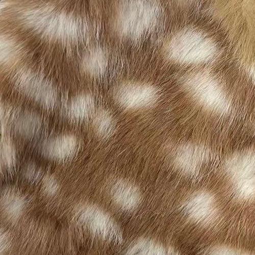 Saint Lab Bambi Faux Fur Harness