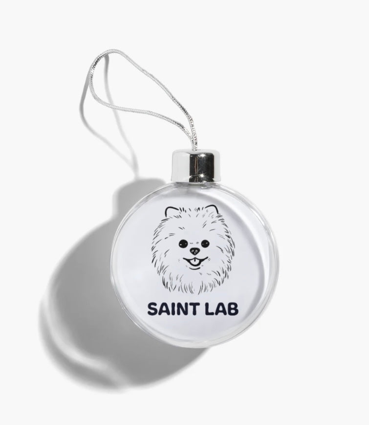 Saint Lab Christmas Bauble