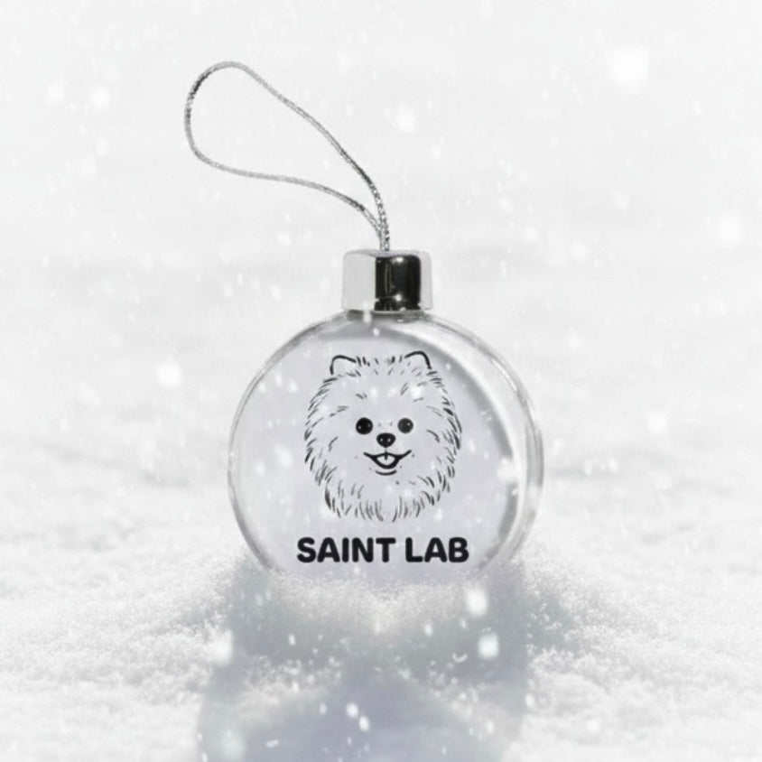 Saint Lab Christmas Bauble