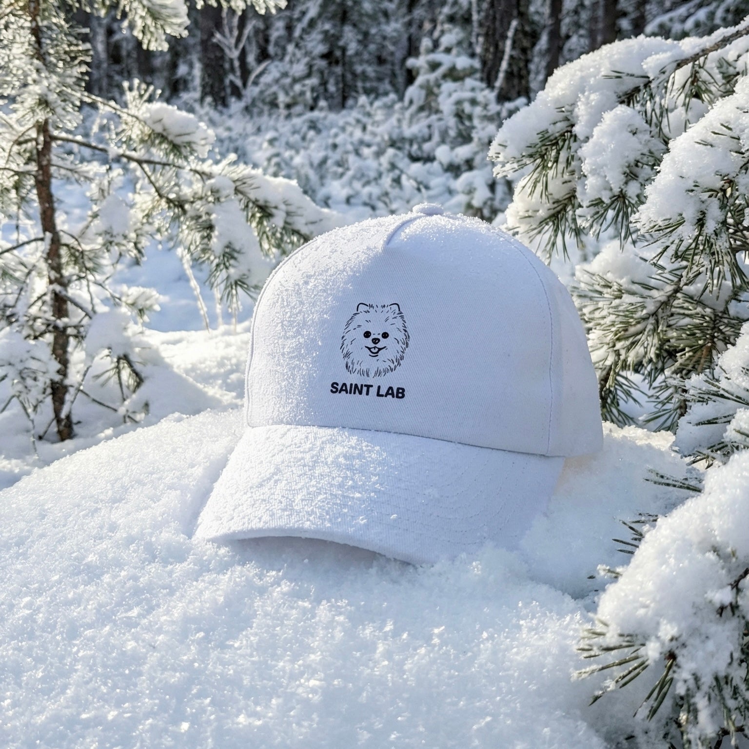 Saint Lab 5-Panel Baseball Cap